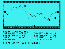 The Valley - main screen