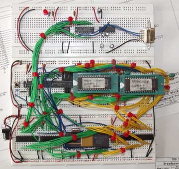 TMS 99110 Breadboard System Photo