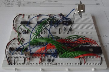 TMS 9995 Breadboard System Photo
